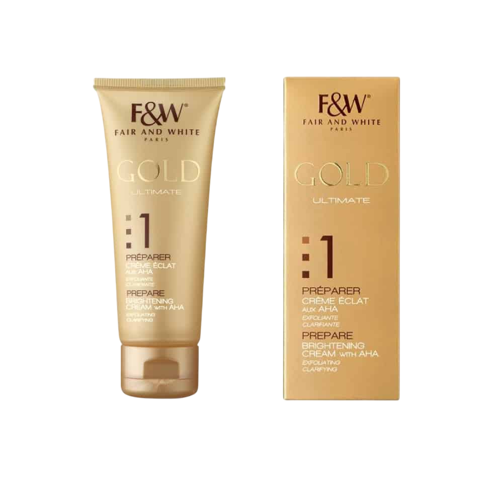 F&amp;W - GOLD - AHA Brightening Cream 75ml